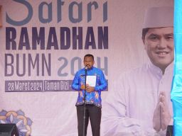 Safari Ramadan BUMN, PLN Hadirkan 1.000 Paket Sembako Murah untuk Masyarakat Nabire