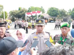 Polres Kediri Siagakan 581 Personel Gabungan Layani Pemudik di Operasi Ketupat Semeru 2024