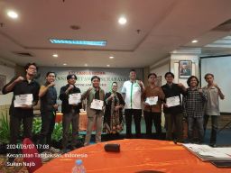 Perkokoh Silaturahmi AWS Gelar Halal Bihalal di Room Bromo Hotel Sahid Surabaya