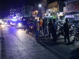 Harkamtibmas Polres Pelabuhan Tanjung Perak Gelar Patroli Skala Besar