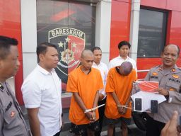 Polres Mojokerto Kota Berhasil Tagkap Dua Jambret, Pelaku Baru 6 Jam Keluar dari Lapas Malang