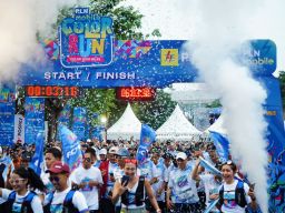 Gaungkan Spirit Green Lifestyle PLN Sukses Gelar PLN Mobile Color Run 2024