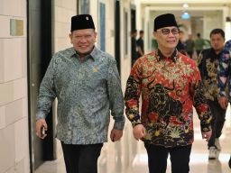KETUA DPD RI AA LaNyalla Mahmud Mattalitti menghadiri undangan pembukaan Muktamar PKB VI tahun 2024