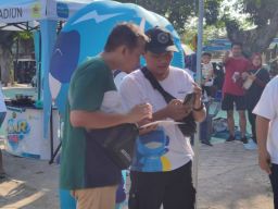 Pemasaran Bersama PLN UP3 Madiun, Rayakan Hari Pelanggan Nasional di Car Free Day Madiun