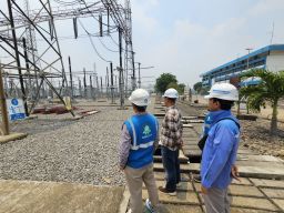 Perkuat Keandalan Listrik Penyangga Ekonomi Jatim, GM PLN UIP JBTB Tinjau GI 150 kV Krian