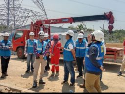Perkuat Backbone Jawa-Bali, General Manager PLN UIP JBTB Tinjau Progres GISTET 500 kV Paiton