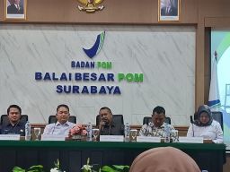 Gandeng PWI Jatim, BBPOM Surabaya Ajak Media Kawal Keamanan Obat dan Makanan di Jawa Timur