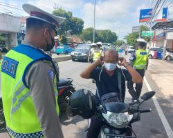 Mengedepankan Sikap Humanis, Sat Lantas Polresta Banyuwangi Gelar Ops Keselamatan 