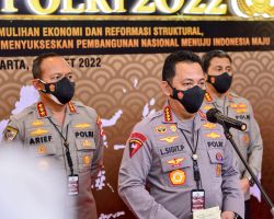 Tutup Rapim Polri, Kapolri Siap Implementasikan Instruksi Presiden Jokowi Soal Pembangunan Nasional