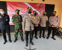 Polda Jatim Gelar Vaksinasi Lanjutan di Malang