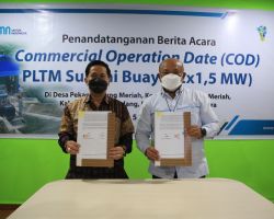 PLTM Sungai Buaya Beroperasi,&nbsp; PLN Kantongi Penghematan Rp 1,9 Miliar