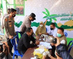 Mudik Aman Mudik Sehat, Polres Tuban Siapkan Gerai Vaksin di Posyan Perbatasan Jateng &ndash; Jatim