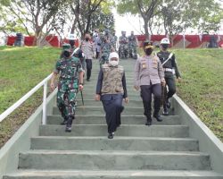 Forkopimda Jatim hadiri Apel Sinergitas TNI-Polri oleh Kodam V/Brawijaya, Dalam Rangka Mendukung Pemulihan Ekonomi Nasional