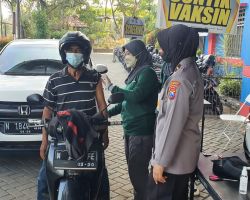 Polresta Malang Kembali Gelar Vaksinasi Drive Thru Sambut Kompetisi Liga 1
