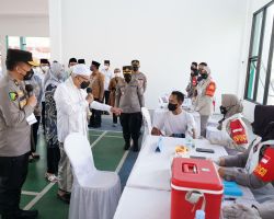 TNI-Polri dan Kemenkes Gelar Baksos Kesehatan di Banten