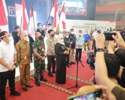 Forkopimda Jatim dan Elemen Masyarakat dari 7 Kabupaten/Kota Deklarasi Anti Narkoba dan Cinta NKRI di Universitas Negeri Malang