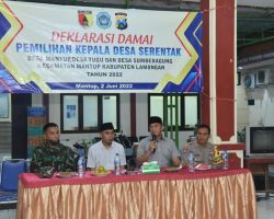 Ini Pesan Kapolres Lamongan pada Deklarasi Damai Pilkades Serentak