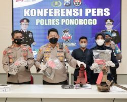 Enam Orang Tersangka Berhasil Diamankan Polres Ponorogo, Warga Tani Lega