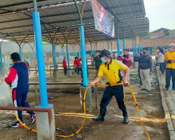 Plt Bupati Nganjuk Berikan Apresiasi Upaya Polres Nganjuk Tanggulangi PMK