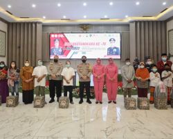 Dalam Rangka Menyambut HUT Bhayangkara ke 76, Polda Jatim Gelar Bakti Sosial