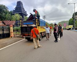 Perketat Pengawasan PMK Polres Pacitan dirikan Posko di Perbatasan Provinsi 