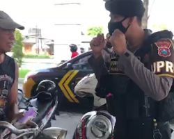 Himbau Prokes Cegah Covid -19 Polres Ponorogo Optimalkan Pamor Keris