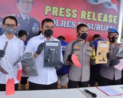 Wujudkan Kamtibmas Polres Pasuruan Amankan 5 Tersangka Jaringan Curanmor