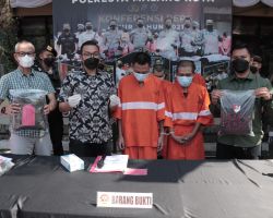 Polresta Malang Kota Ungkap Kasus Curanmor,Tiga Pelaku Berhasil Diamankan