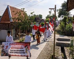 Desa Bangkleyan Kabupaten Blora Gelar Festival Karnaval Sambut HUT RI KE 77