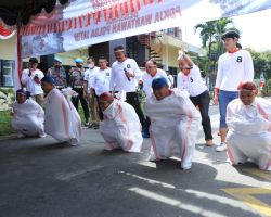 HUT RI Ke-77 Direktorat Intelkam Polda Jatim Gelar Lomba dengan Awak Media