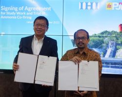 Pertama Diujicobakan, PLN Gandeng IHI Jepang Gunakan Amonia untuk Co-firing PLTU