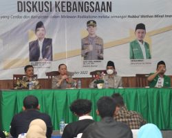 Jadi Pembicara dalam Diskusi Kebangsaan, Kapolres Malang Bahas Anti Radikalisme