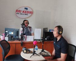 Bersama Media Polres Kediri Sampaikan Wawasan Kebangsaan