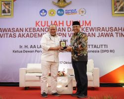 UPN Veteran Jatim Minta Dukungan LaNyalla untuk Pembukaan Fakultas Kedokteran dan Tambahan Beasiswa Bagi Mahasiswa