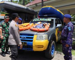 Tanggap Bencana, Polres Probolinggo Bersama Stake Holder Petakan Titik Rawan Banjir