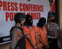 Gerak Cepat Polres Jember Berhasil Amankan Pelaku Begal Kurang dari 6 jam