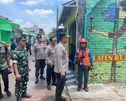 Hari Ketiga Pasca Bencana, Kapolresta Sidoarjo Pastikan Efektifitas Posko dan Dapur Umum 