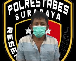 Polrestabes Surabaya Berhasil Tangkap Pencuri Kabel PT. KAI, Satu Pelaku Ternyata Residivis