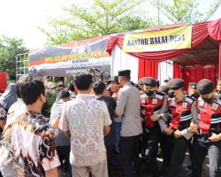 Polres Tuban Beri Pengamanan Pilkades Serentak, Libatkan 1.400 Personel Gabungan