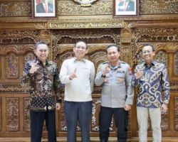Jalin Sinergitas Kapolda Jatim Kunjungi Unair Surabaya