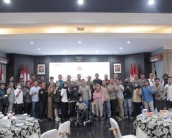 Polresta Malang Kota Gelar Tasyakuran Bersama Netizen dan Media Peringati HUT Humas Polri ke 71 