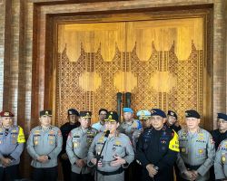 Polri Gelar Latihan Pengamanan KTT G20 di Bali