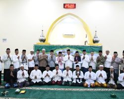 Polres Madiun Kota Bersama DMI Jaga Kondusifitas Gelar Istighotsah 