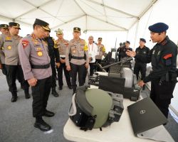 Cek Peralatan dan Kesiapan Personel, Kapolri: Semua Tergelar dengan Baik 