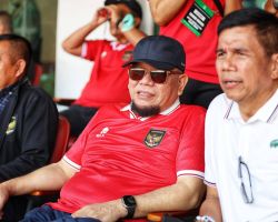 Ketua DPD RI Nonton Laga Timnas, Asprov Jatim Siap Usung LaNyalla Jadi Ketua Umum PSSI