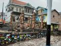 Warga Dusun Sukun Kerjakan Pembangunan Tahap Il Pengecoran Tiang Balai RW 09