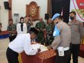 Polres Malang Lantik Tim Saber Judi Siap Amankan Pilkades Serentak