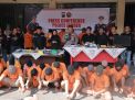 Operasi Sikat Semeru 2023, Polres Jember Berhasil Ungkap 187 Kasus Dengan 57 Tersangka