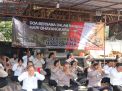 Personil Polres Tabanan Laksanakan Doa Bersama Dalam Rangka Hari Bhayangkara ke 77