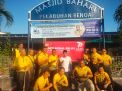 Sambut HUT Bhayangkara ke 77 Polsek Benoa Laksanakan Kerja bakti sosial